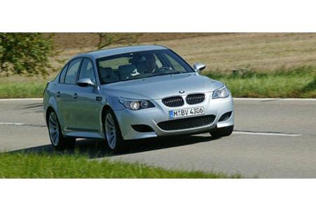 Power-Pack: Der BMW M5 tut seinen sportlichen Anspruch optisch unverhohlen kund