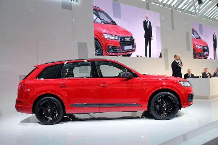 Audi SQ7 4.0 TDI Weltpremiere auf der Audi Jahrespressekonferenz 2016