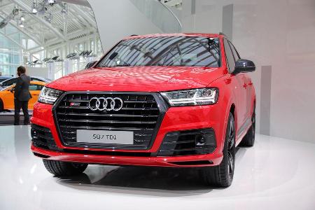 Audi SQ7 4.0 TDI Weltpremiere auf der Audi Jahrespressekonferenz 2016