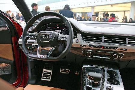 Audi SQ7 4.0 TDI Weltpremiere auf der Audi Jahrespressekonferenz 2016
