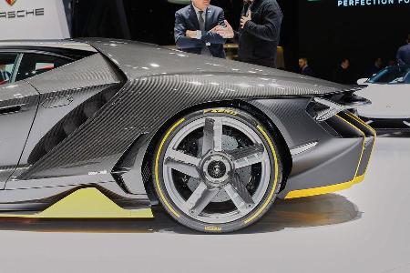 Lamborghini Centenario Sperrfrist 1.3.2016