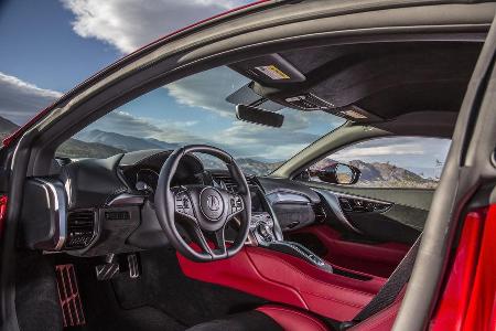 Honda NSX, Fahrbericht, Interieur, 03/16