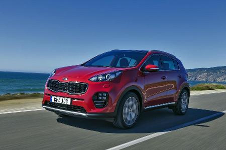 Borgward BX 7 im Vergleich mit Kia Sportage
