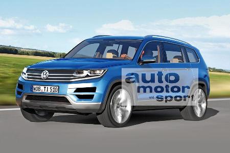 VW Tiguan XL, Seitenansicht