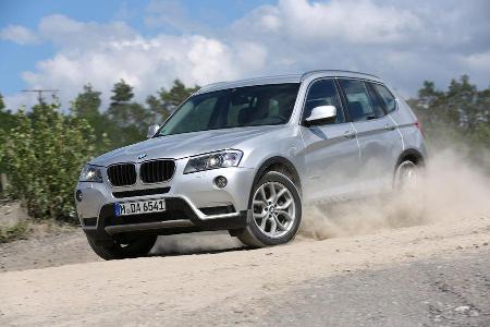 BMW X3 x-Drive 20d, Seitenansicht