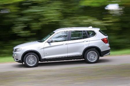 BMW X3 x-Drive 20d, Seitenansicht