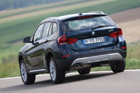 BMW X1 xDrive 20i, Heckansicht