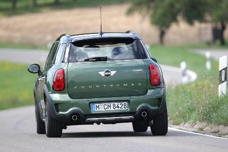 Mini Cooper S Countryman All4, Heckansicht
