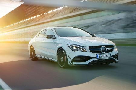 03/2016, Mercedes CLA 45 AMG Facelift Sperrfrist 16.03.2016