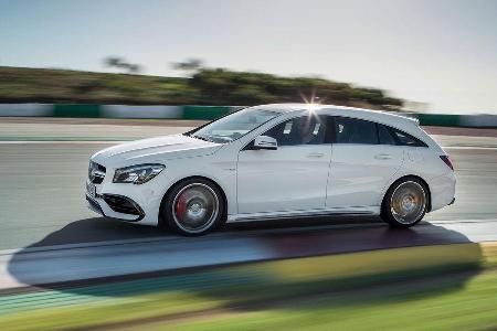 03/2016, Mercedes CLA 45 Shooting Break AMG Facelift Sperrfrist 16.03.2016