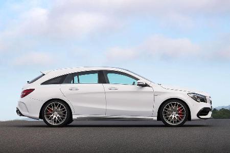03/2016, Mercedes CLA 45 Shooting Break AMG Facelift Sperrfrist 16.03.2016