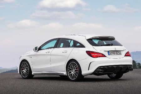 03/2016, Mercedes CLA 45 Shooting Break AMG Facelift Sperrfrist 16.03.2016