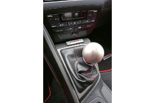 Honda Civic Type R, Schalthebel