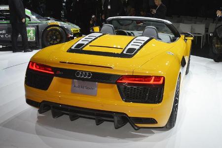 Audi R8 V10 Spyder, Heck