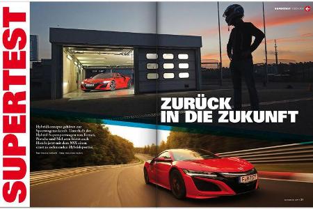 Neues Heft, sport auto, Ausgabe 02/2017, Vorschau, Preview