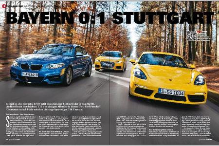 Neues Heft, sport auto, Ausgabe 02/2017, Vorschau, Preview