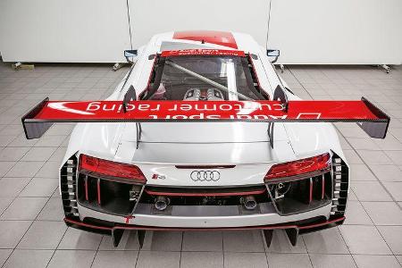 Audi R8 LMS GT3, Heckflügel
