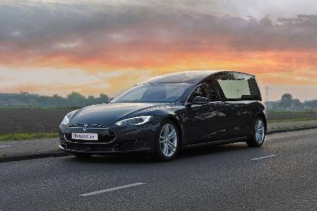 Tesla Model S Leichenwagen