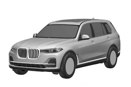 BMW X7 Patentamtbilder