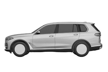 BMW X7 Patentamtbilder