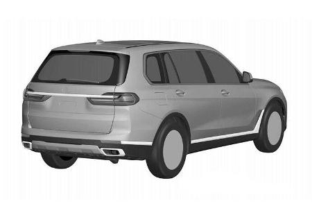 BMW X7 Patentamtbilder