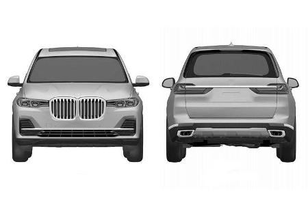 BMW X7 Patentamtbilder