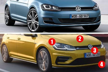 VW Golf 7 Facelift: Das ist neu