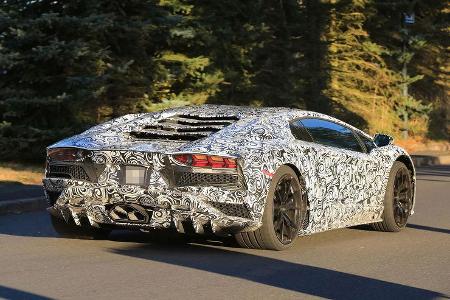 Lamborghini Aventador Erlkönig