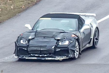 Chevrolet Corvette ZR1 Cabrio Erlkönig