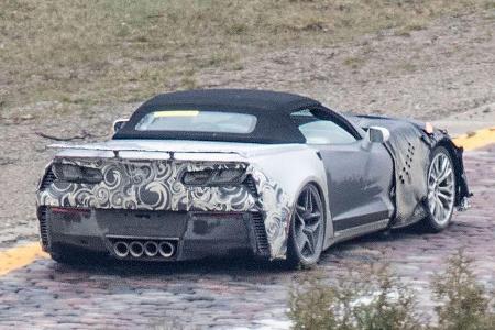 Chevrolet Corvette ZR1 Cabrio Erlkönig