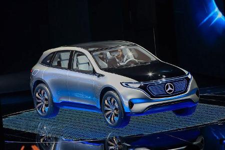 Mercedes Elektroauto SUV Paris Teaser