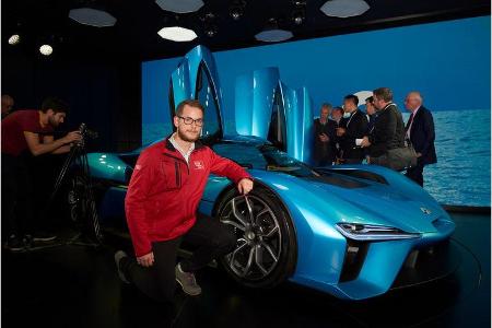 Nio EP9 Vorstellung Saatchi Gallery London