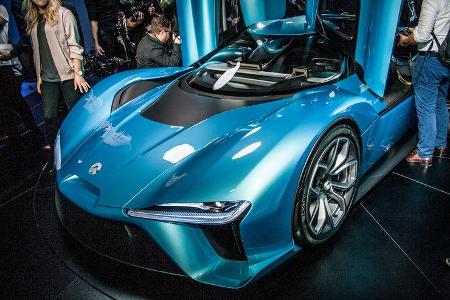 Nio EP9 Vorstellung London Saatchi Gallery