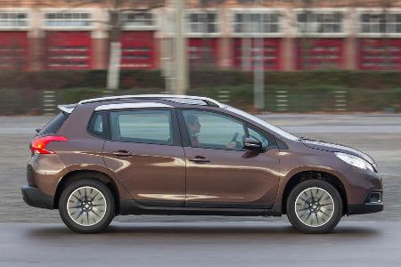 Peugeot 2008 82 VTi Active, Seitenansicht