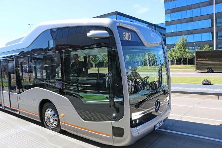 Mercedes Benz Future Bus autonomes Fahren