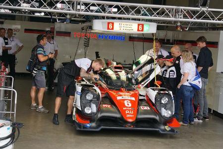 Toyota TS050 Hybrid - LMP1 - Startnummer #6 - WEC - Nrburgring - 6-Stunden-Rennen - Sonntag - 24.7.2016
