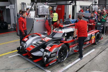 Audi R18 - LMP1 - Startnummer #8 - WEC - Nrburgring - 6-Stunden-Rennen - Sonntag - 24.7.2016