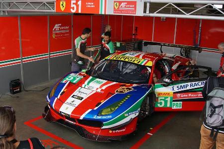Ferrari 488 GTE - AF Corse - LMGTE Pro - Startnummer #51 - WEC - Nrburgring - 6-Stunden-Rennen - Sonntag - 24.7.2016