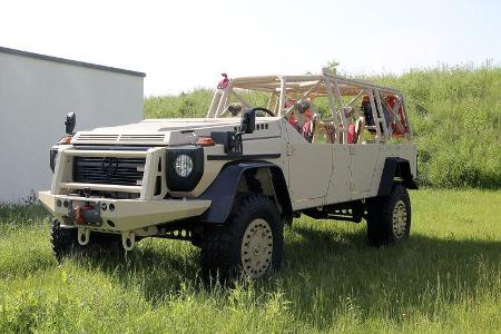 Mercedes auf der Eurosatory Paris 2016