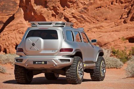 Mercedes Ener-g, Heckansicht