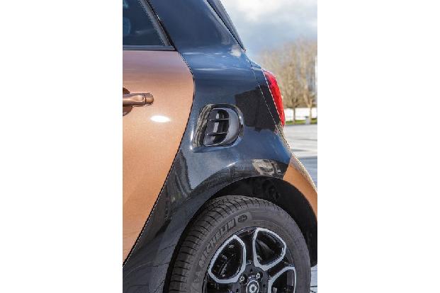 Smart, Hinterrad
