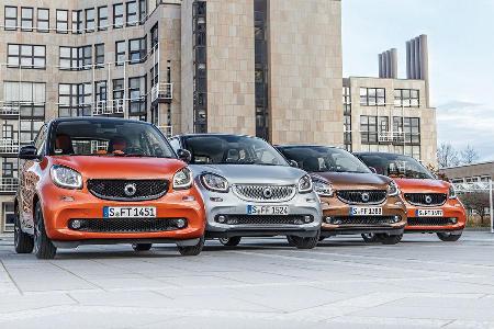 Smart, Modellvielfalt