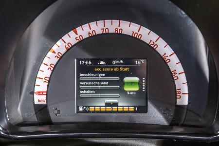 Smart, Anzeigeinstrumente