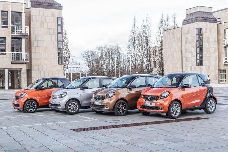 Smart, Modellvielfalt