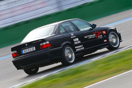 Wetterauer-BMW M3 E36 3.0, Heckansicht
