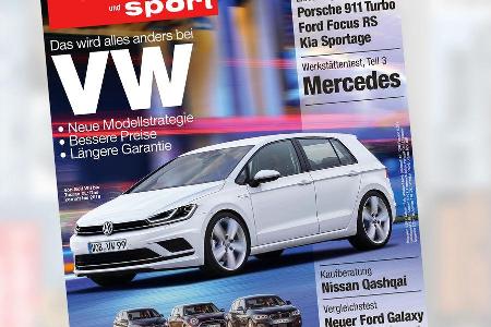 Neues Heft, auto motor und sport, Ausgabe 03/2016, Vorschau, Preview