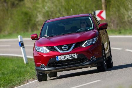 Nissan Qashqai, Frontansicht