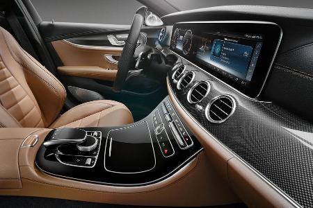 Mercedes E-Klasse (W213) - E 400 4 Matic - Benziner - Innenraum - Cockpit - Vorstellung