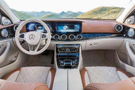 Mercedes E-Klasse (W213) - E 350 e - Plug-In-Hybrid - Innenraum - Cockpit - Vorstellung