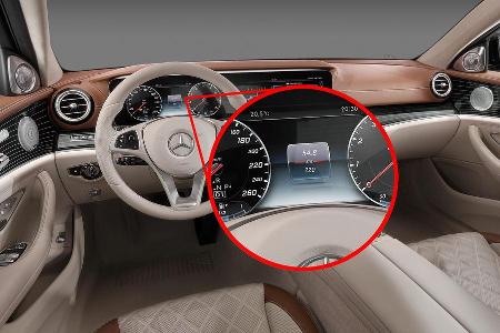 Mercedes E-Klasse Cockpit